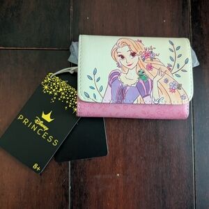 Disney Loungefly Princess Rapunzel Floral Wallet